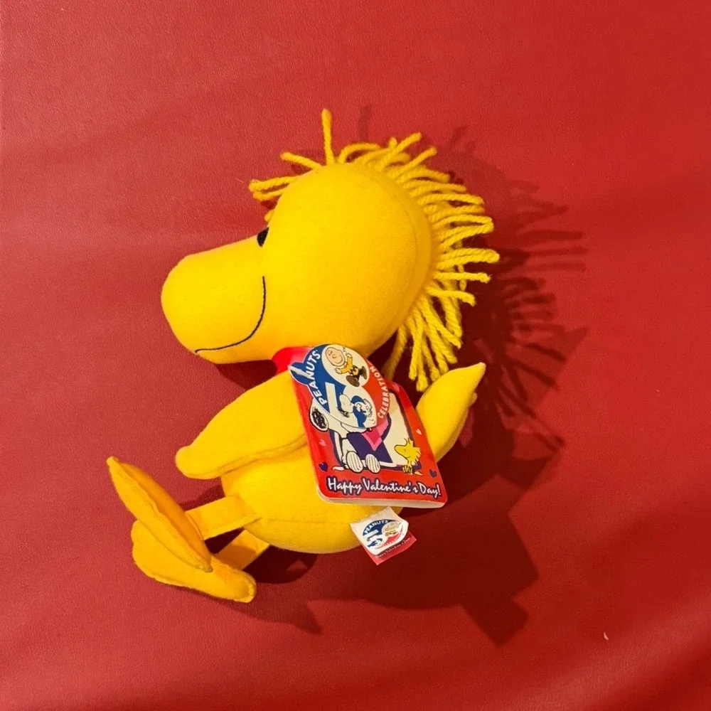 Vtg Peanuts Woodstock Plush Happy Valentine Day‎ 